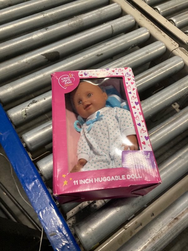 Photo 1 of 11 inch Soft Body Hispanic Newborn Baby Doll in Gift Box - Doll Pacifier Included