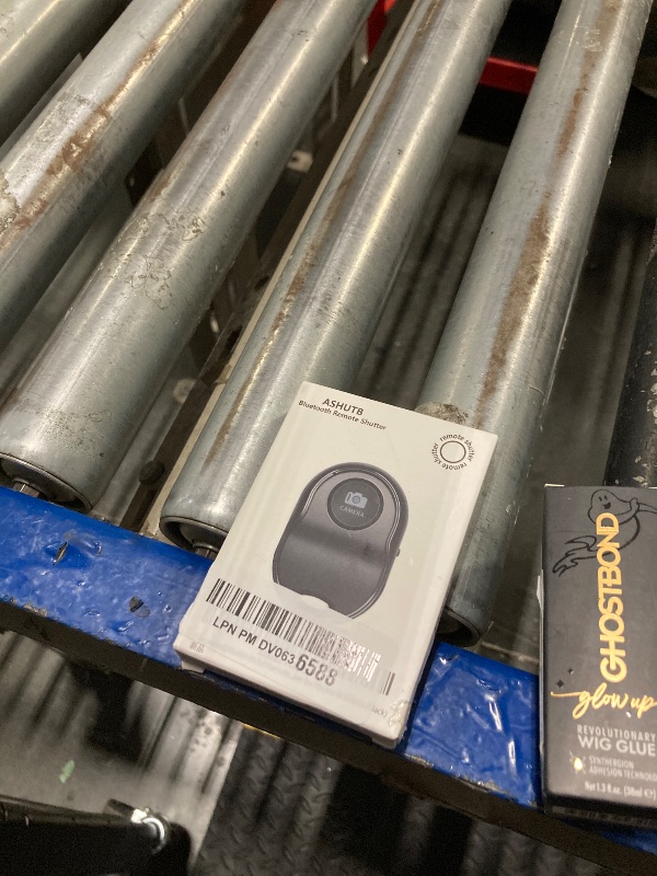 Photo 1 of [Upgraded] Bluetooth 5.0 Remote Shutter for iPhone & Android Camera Wireless Remote Control Selfie Button for iPad iPod Tablet, HD Selfie Clicker for Photos & Videos (Black)