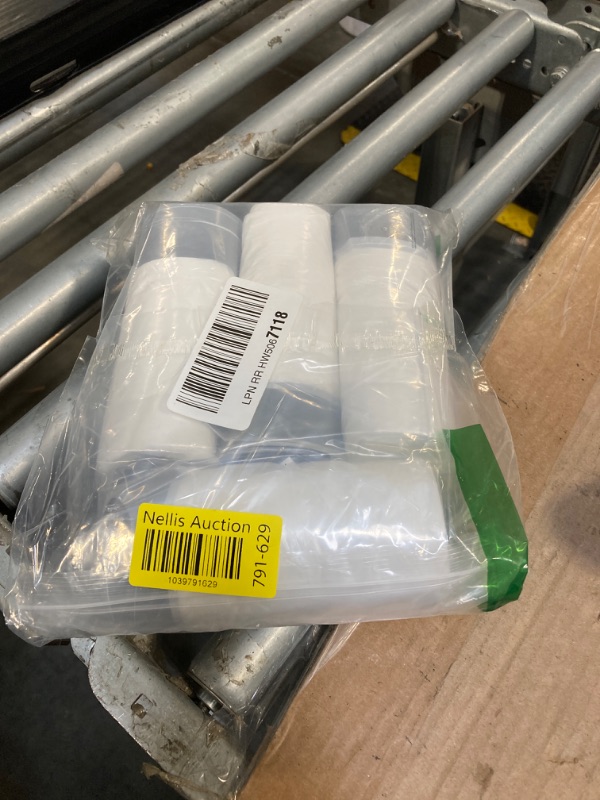 Photo 1 of 1 Gallon 220 Counts Mini Strong Drawstring Trash Bags Little Garbage Bags by RayPard, fit 3-4 Liter Small Trash Can, Tiny Waste Basket Liners for Home Office Bathroom Bedroom Car, White