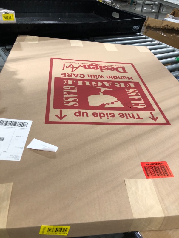 Photo 1 of Amber Abstract Abstract Canvas Artwork