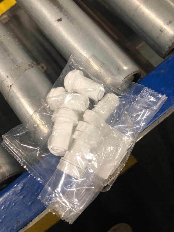Photo 1 of 1/4" RO Water Tube Fitting,Bulkhead Connector,Quick Connect Bulkhead Connector,for RO Water system,Water filters,Water purifiers Fittings