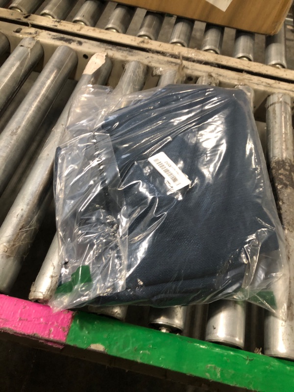 Photo 1 of BALCONY & FALCON Rectangle Tablecloth Washable Wrinkle Resistant and Water Proof Table Cloth Decorative Linen Fabric Tablecloths for Dining Parties Kitchen Wedding and Outdoor Use (Navy Blue, 55x95)