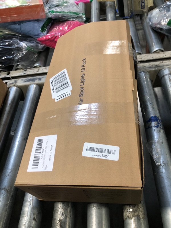 Photo 1 of NACINIC Solar Spot Lights Outdoor Color Changing 27 LEDs Solar Light Outdoor Waterproof 9 Lighting Modes Multicolor RGB Solar Powered Christmas Lights Adjustable Colored Landscape Spotlights- 10 Pack