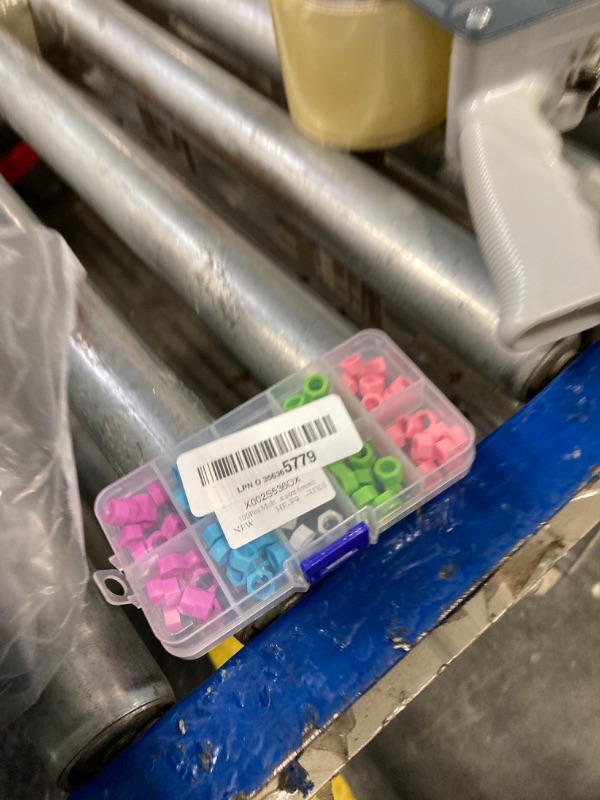 Photo 1 of 100Pcs Multi-Color Dental Code Rings Orthodontic Silicone Ring Autoclavable Code Mixed Color Instrument Large Small (Large size 6mm)