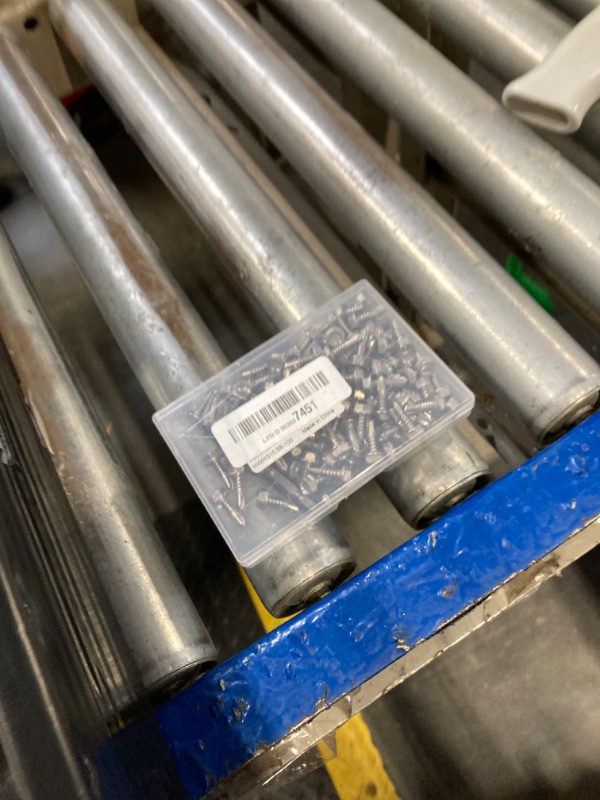 Photo 1 of #10 x 5/8" (1/4" to 3" Available) Hex Washer Head Self Drilling Sheet Metal Screws with Drill Point, Stainless Steel 410, 100 PCS