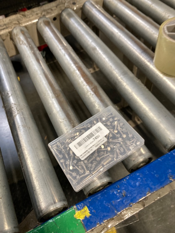 Photo 1 of #10 x 5/8" (1/4" to 3" Available) Hex Washer Head Self Drilling Sheet Metal Screws with Drill Point, Stainless Steel 410, 100 PCS