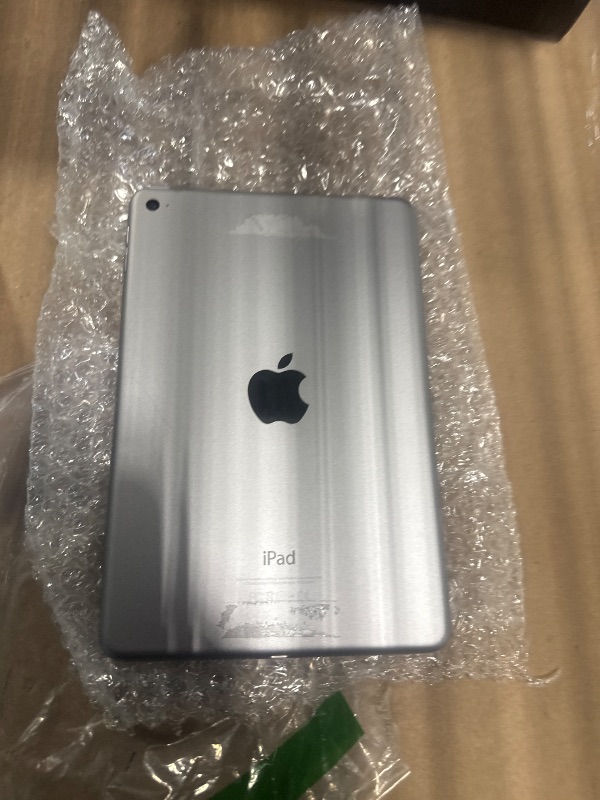 Photo 1 of [Locked] Apple iPad Mini 4 (Wi-Fi, 128GB) - Space Gray [Missing Charger]