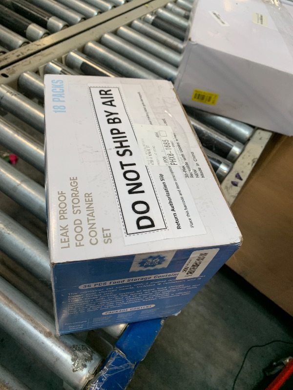 Photo 1 of ***PARTIAL SET***
KEMETHY 36-Piece Food Storage Containers with Lids(18 Container & 18 Lid), Plastic Food Containers for Pantry & Kitchen Storage and Organization, BPA-Free, Leak Proof, Reusable with Labels & Pen