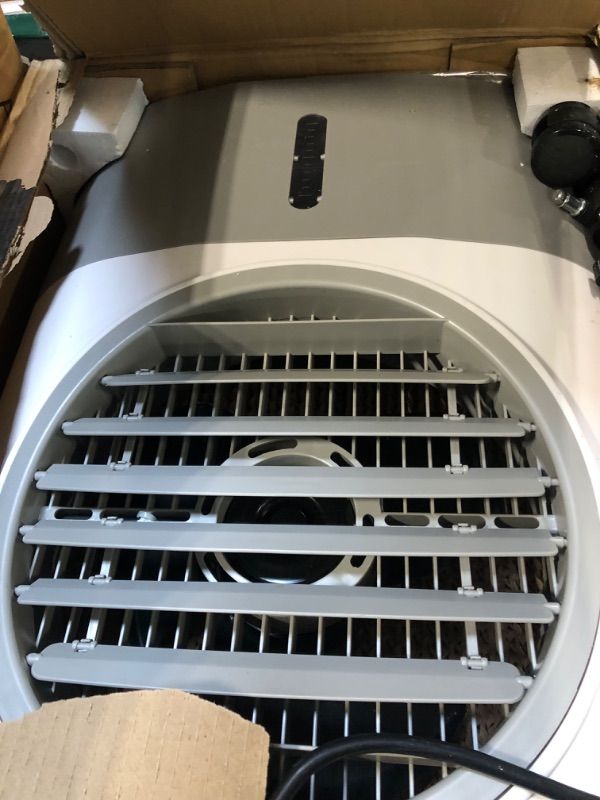 Photo 1 of  Evaporative Air Cooler 3000 CFM, 8 Gal Water Tank, 3 Speeds, Oscillating Cools up to 720 Sq. ft, Portable Industrial Swamp Water Cooler for Outdoor Commercial Factory - Gray ****STOCK PHOTO, ITEM/ COLOR MAY VARY****
