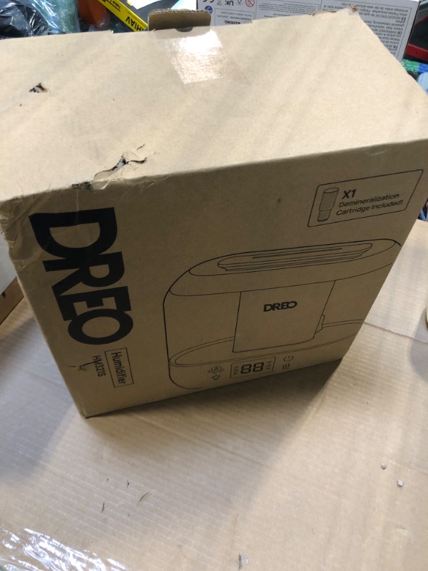 Photo 1 of 
Dreo Humidifiers for Bedroom, 4L Top Fill for Large Room, 36H Runtime, 28 dB Quiet Supersized Cool Mist Air Humidifier for Baby Nursery, Plants, Indoor, Night Light, Easy to Clean & Fill ****STOCK PHOTO, ITEM/ COLOR MAY VARY****

