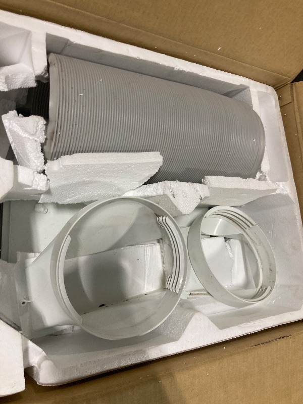 Photo 1 of ** VERY USED ************ Midea 12,000 BTU ASHRAE (8,000 BTU SACC) Portable Air Conditioner, Cools up to 350 Sq.Ft., with Dehumidifier & Fan mode, Control with Remote, Amazon Alexa & Google Assistant, Easy-to-use and Install