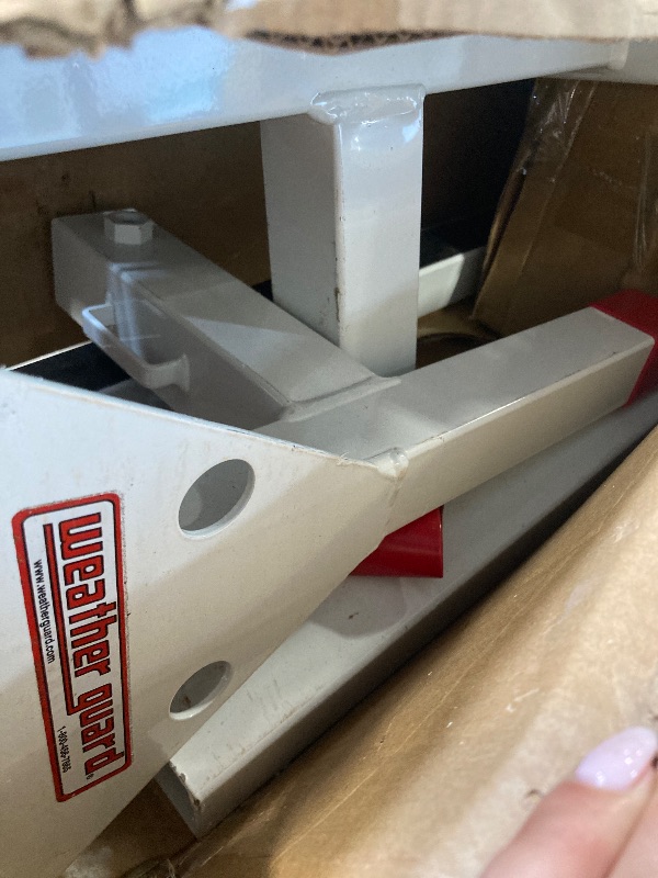 Photo 1 of ****PARTIAL SET****Weather Guard - 2053 205-3 All-Purpose White Powder Coated Full Size Van Ladder Rack