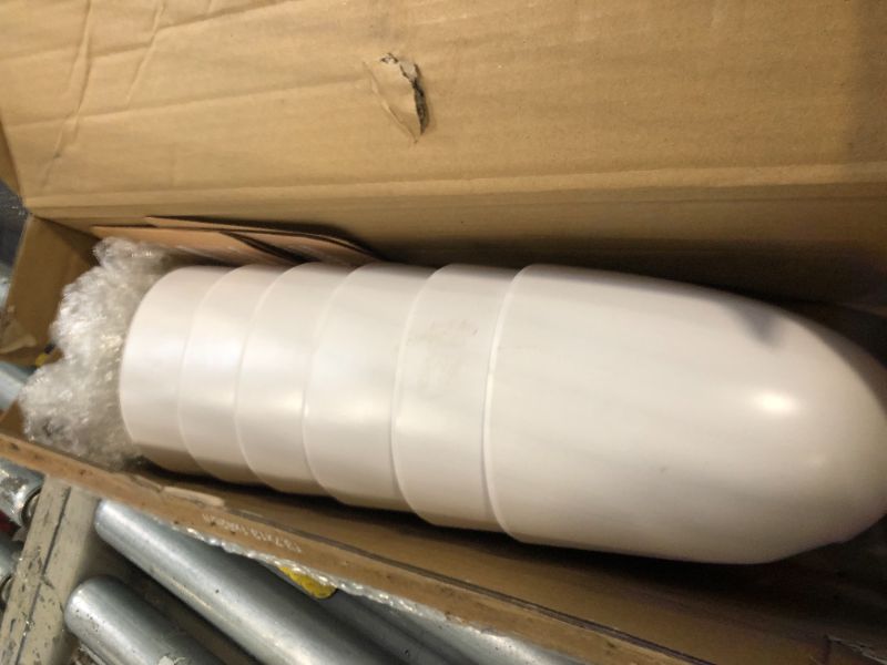 Photo 1 of *****MISSING HARDWARE****PlantPod Luxe - Self-Watering Wall Planters (Set of 6) - Easy to Water and Install - Lightweight - Design Your Own Vertical Garden - Wall Planters for Indoor Plants