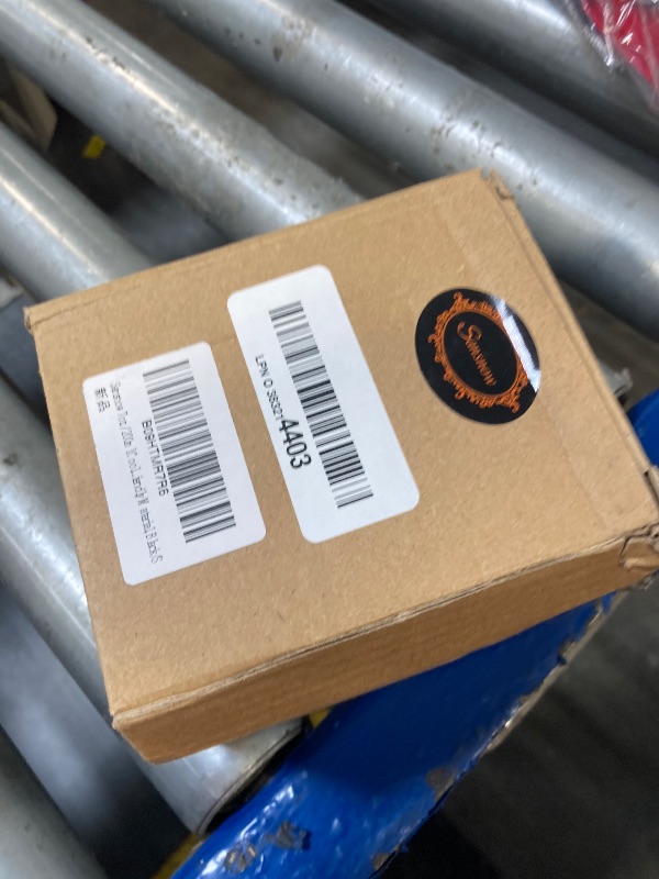 Photo 1 of ****SPOUT MISSING***
Sansnow 7oz / 200ml Cool Hand Soap & Lotion Dispenser Eco-Friendly Material, Black/S