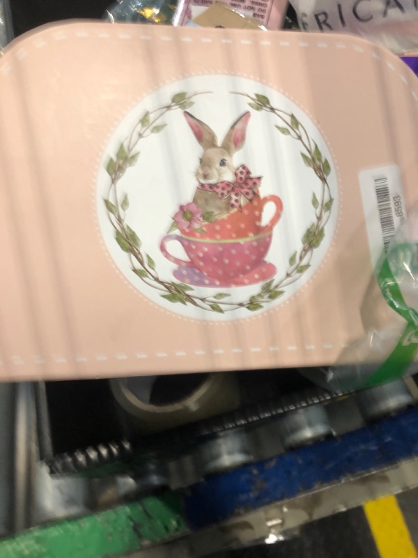 Photo 1 of ***HANDLE BROKEN***iAOVUEBY Tea Party Set for Little Girls, 49PCS Princess Tea Time Toys Including Tea Set Dessert Carrying Case, Kids Kitchen Pretend Playset, Tea Set for Girls Birthday Toddler Age 3-8, Pink