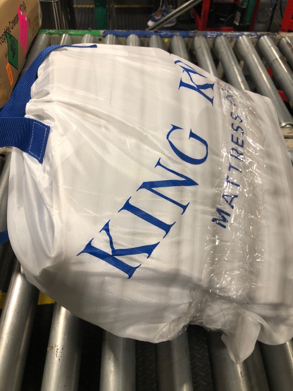 Photo 1 of *** UNKNOWN SIZE***King Koil Luxury Twin Air Mattress with Built-in High Speed Pump for Camping, Home & Guests - Twin Size Double High Airbed Luxury Inflatable Blow Up Mattress Waterproof (1-Year Manufacturer Warranty)