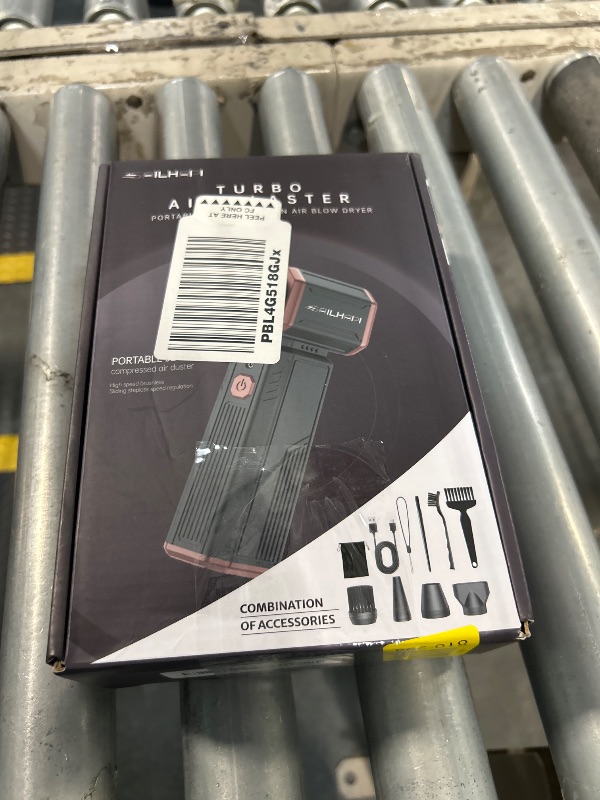 Photo 1 of SAILHAPI Compressed Air Duster 300000RPM, Cordless Electric Office Duster Brushless Motor Replace Canned Air, Rechargeable Durable Blower for Keyboard, Computers, Air Bed & Snow Removal, Great Gift