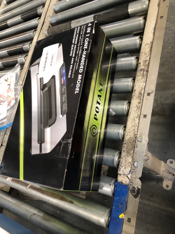 Photo 1 of ***Missing hose and gasket***Potane Precision Vacuum Machine,Pro Food Sealer with Built-in Cutter and Bag Storage(Up to 20 Feet Length), Both Auto&Manual Options,2 Modes,Includes 2 Bag Rolls 11”x16’ and 8”x16’,Compact Design