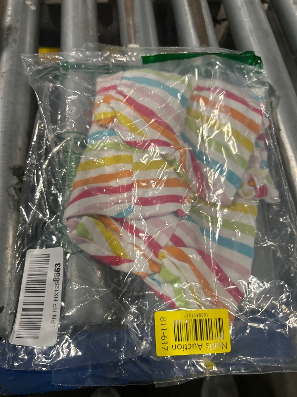 Photo 1 of *** ONLY STRIPED DRESS IN THE PIC *** Hudson Baby Baby-Girls Cotton Dresses, Rainbow Stripe, 3-6 Months