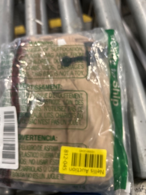 Photo 1 of ** UNKNOWN SIZE***BRISIRA Mens Swim Trunks Swim Shorts Quick Dry 5 inch Inseam Beach Shorts with Compression Liner and Zipper Pocket Khaki