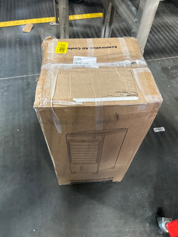 Photo 1 of ** SIMILAR IMAGE**PNTCK Evaporative Air Cooler Portable: Fans That Blow Cold Air for Room, Bedroom, Indoor, Office - Swamp Cooling Fan with 19ft Remote, 12H Timer, 30dB Quiet, 3 Speeds, 2.1Gal Water Tank, Ice Pack