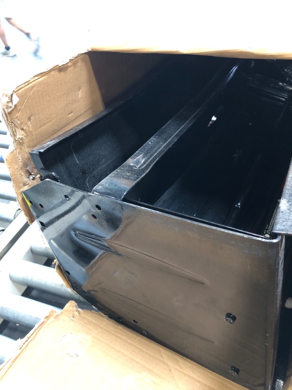 Photo 1 of ** VERY USED ** Lippert Components 432687 24' Radius Corner Manual Step - Triple, 7' Rise , Black