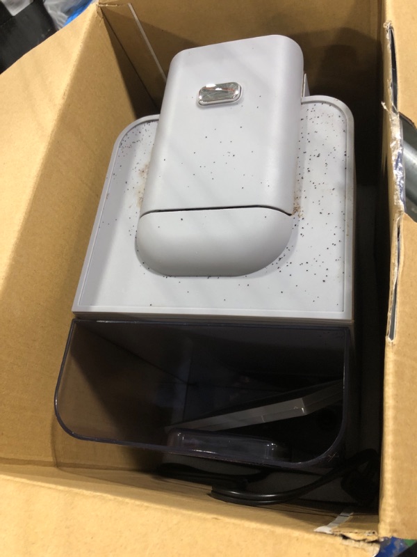 Photo 1 of **Very Used**KIDISLE Hot & Iced Coffee Maker with Bold Setting, Single Serve Coffee Maker for K Cup and Grounds, 6-14 Oz Brew Sizes, 50 Oz Removable Water Tank, One Cup Coffee Machine with Reusable Filter, Grey