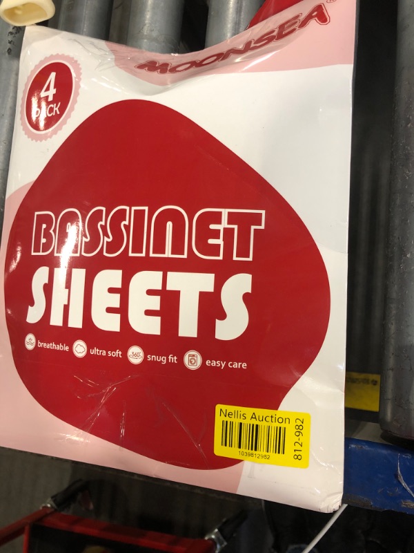 Photo 1 of **missing one**Bassinet Sheets for Boys 4 Pack(33" x 20"), Compatible with Mika Micky, Baby Delight, Dream On Me, Koola Baby, AMKE and Other Rectangle Bassinet Mattress