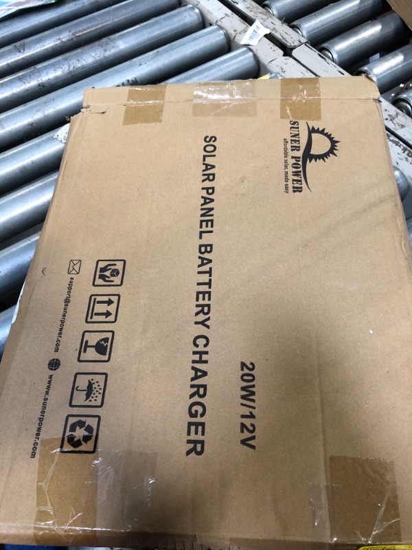 Photo 1 of *Similar**Solar Panel 20W 12V Monocrystalline Waterproof Solar Panel Kit with 10A Charger Controller for RV Trailer Car Rooftop Farm Battery and Other Off-Grid Applications