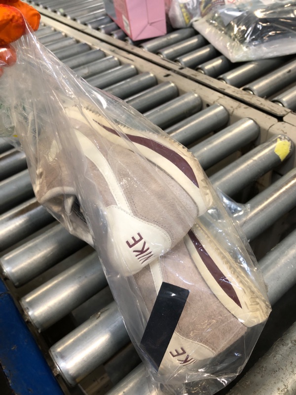 Photo 1 of * USED/ DIRTY * Nike Cortez SE Suede Men's Shoes (HF3142-001, College Grey/Dark Team Red/Coconut Milk/Sail) Size 9.5