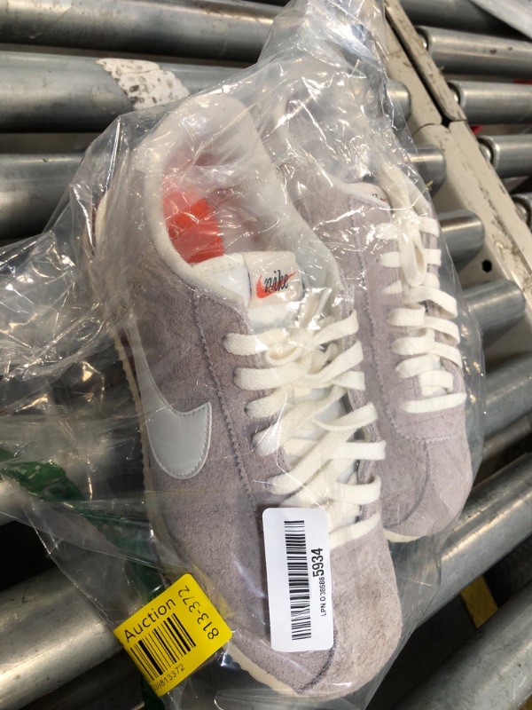 Photo 1 of * USED/ DIRTY * Nike Cortez SE Suede Men's Shoes (HF3142-001, College Grey/Dark Team Red/Coconut Milk/Sail) Size 9.5