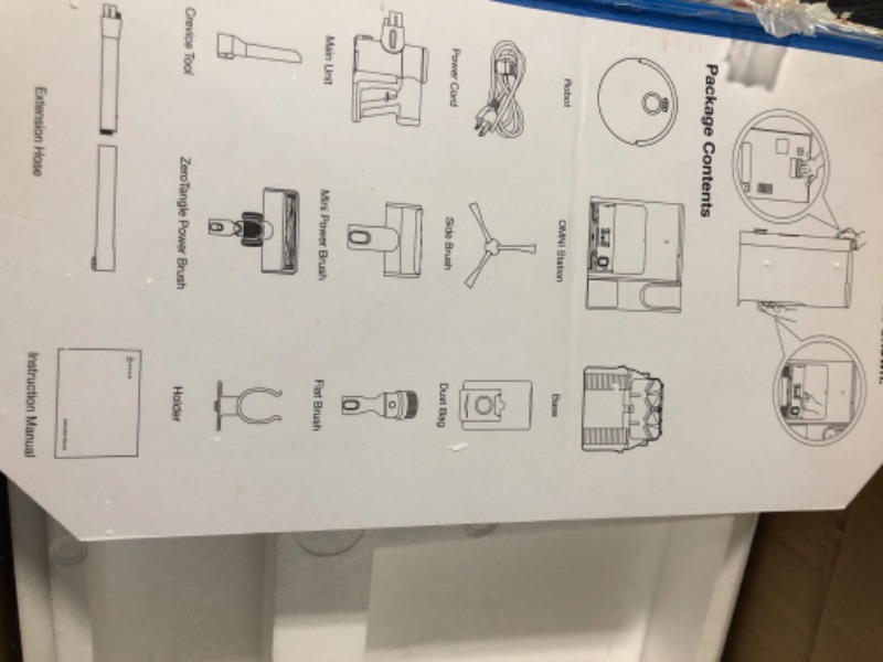 Photo 1 of **USED**ECOVACS DEEBOT T30S Combo Complete Robot Vacuum and Mop, 11000Pa, ZeroTangle Technology, TruEdge Adaptive Edge Mopping, Hot Water Mop Washing, Self-Emptying, Self Refilling, Auto-Mop Lifting