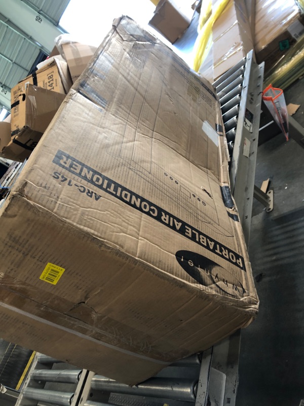 Photo 1 of * VERY USED* Whynter Portable Air Conditioner 14,000 BTU with Dual Hose Dehumidifier & Cooling Fan for 500 Sq Ft Rooms, Includes AC Unit Window Kit, ARC-14S (9,500 SACC)