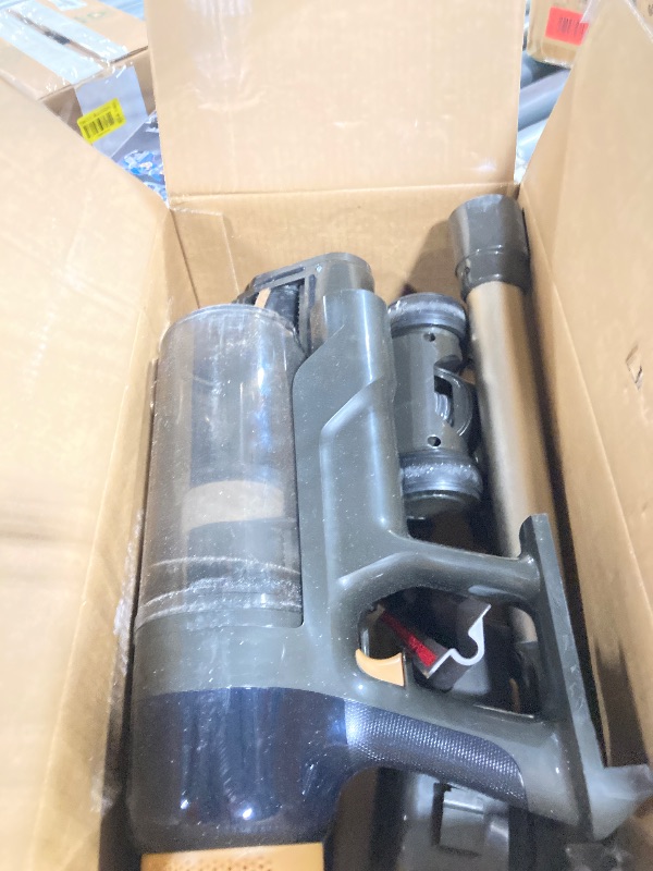 Photo 1 of * VERY USED / DIRTY * VBUOO Cordless Vacuum Cleaner, 580W 48KPA 70 Mins Vacuum Cleaners for Home, Self-Standing Stick Vacuum with Wall Mount Charge, Touch Screen, Ultra High-Power Brush for Pet Hair/Plush Carpet/All Floor