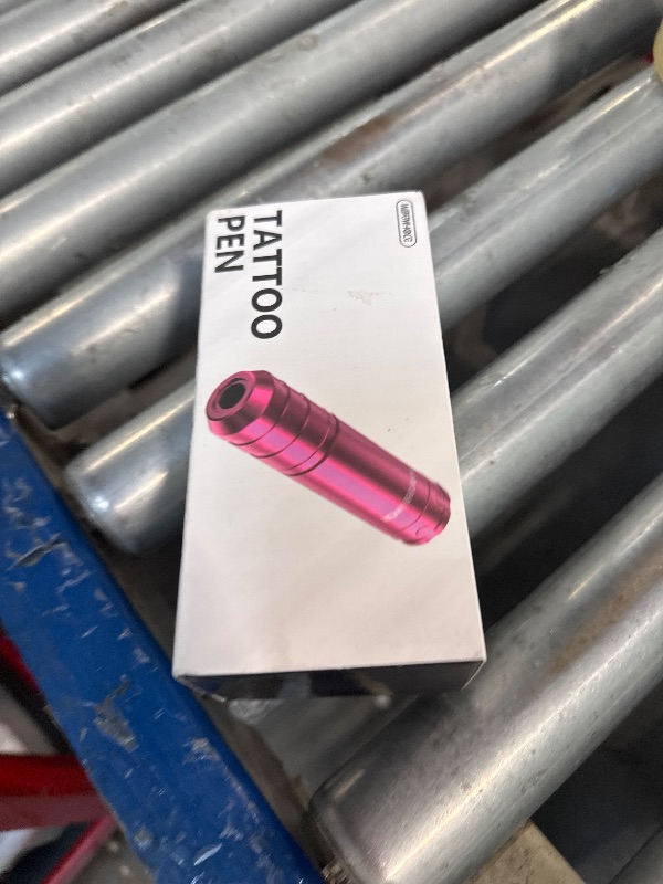 Photo 1 of ** MISSIN PARTS**Wormhole Tattoo 79PCS Wireless Tattoo Practice Gun Kit - Battery Pack 1,500mAh Capacity, 20PCS Tattoo Needles, LED Digital Display - Professional Equipment for Beginners and Tattooist - Pink