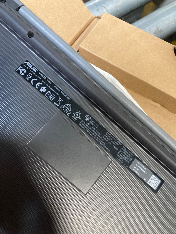Photo 1 of ** BLOCKED BY PREVIOUS OWNER ** ASUS Chromebook C203XA Rugged & Spill Resistant Laptop, 11.6" HD, 180 Degree, MediaTek Quad-Core Processor, 4GB RAM, 32GB eMMC, MIL-STD 810G Durability, Dark Grey, Education, Chrome OS, C203XA-YS02-GR