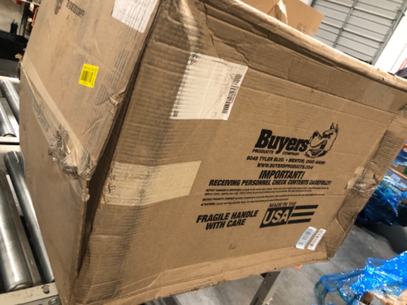 Photo 1 of ** VERY USED ** Buyers Products 1702303 Black Steel Underbody Truck Box, 18 x 18 x 30 Inch, Made In The USA, 14 Ga Black Steel Trailer/Truck Bed Tool Box, Weather-Resistant, Locking T-Latch