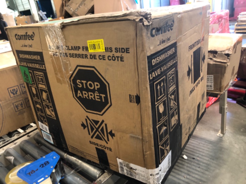 Photo 1 of ** VERY USED / DIRTY ** COMFEE’ Countertop Dishwasher, Energy Star Portable Dishwasher, 6 Place Settings & 8 Washing Programs, Speed, Baby-Care, ECO& Glass, Dish Washer for Dorm, RV& Apartment, Black