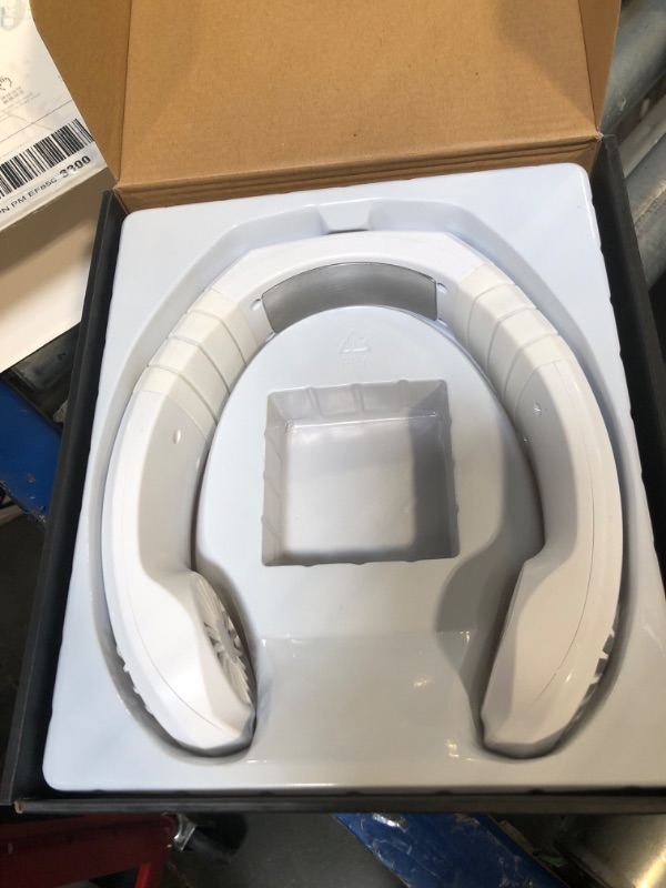 Photo 1 of  ** MISSING CHARGER **  Arctic Neck Cooler Hands-Free Portable Smart Dual Effect Cooling Neckband Fan Rechargeable USB Hanging Neck Fan for Sports,Working,Travel,Outdoor