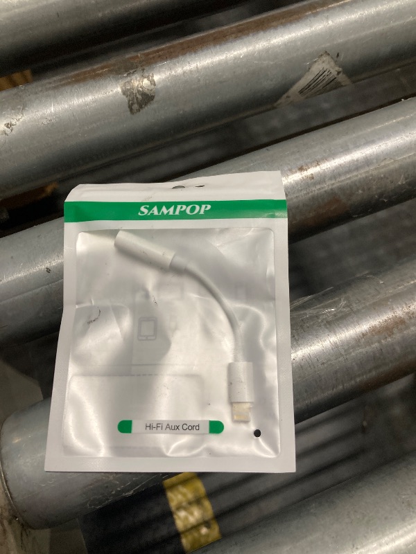 Photo 1 of ***ONLY ONE***Lightning to 3.5mm Headphone Adapter for iPhone - 2 Pack Hi-Res iPhone Aux Adapter Converter Jack Dongle Audio Aux Cord for Apple iPhone 14 13 12 11 X XS White