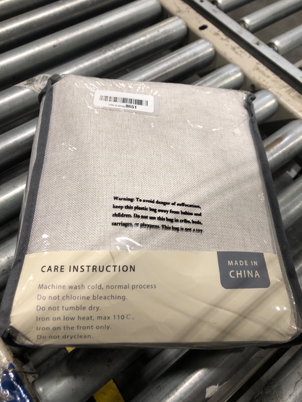 Photo 1 of 100% Blackout Shield Linen Blackout Curtains for Bedroom 84 Inches Long, Back Tab/Rod Pocket Living Room Drapes, Thermal Insulated Blackout Curtains 2 Panels Set, 50" W x 84" L, Beige
