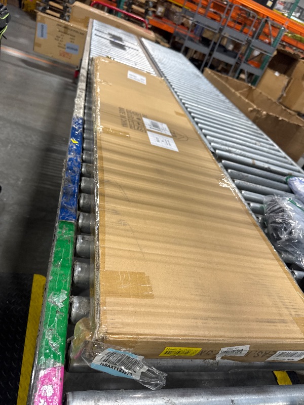 Photo 1 of ***MISSING HARDWARE***
BOSURU Gold Pipe Clothing Racks Freestanding, Modern Metal Clothes Rack Heavy Duty, Easy Assemble Clothing Rack for Hanging Boutiques and Bedroom 59" L