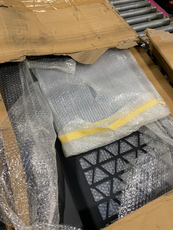 Photo 1 of StarONE Cargo Van Partition,Van Safety Partition Bulkhead Fit for 2015-2024 Ford Transit 150 250 350 Mid-Roof Full Size Van,with Door Lock and Acrylic Panel,Black