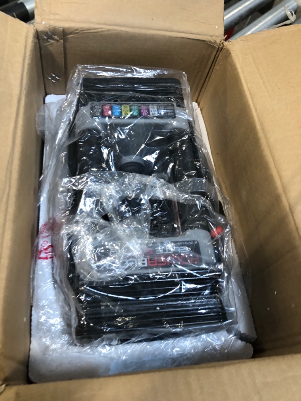 Photo 1 of PowerBlock Elite EXP Adjustable Dumbbells, Stage 1, 5-50 lb. Dumbbells, Durable Steel Build, Innovative Workout Equipment, All-in-One Dumbbells, Expandable with Expansion Kits ( 1 Piece )