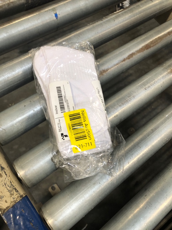 Photo 1 of ***LACK SOCKS MISSING**Irisbear 9-11 White Black Crew Socks for Women Athletic Workout Gym Casual Thin Soft Cotton Crew Socks