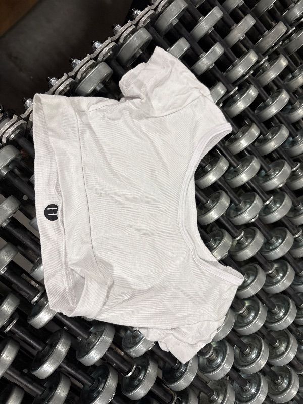 Photo 1 of **LOOK AT LIVE PHOTO FOR REFERENCE**Basic Crop Tops Stretchy Casual Scoop Neck Cap Sleeve Shirt, 6/8