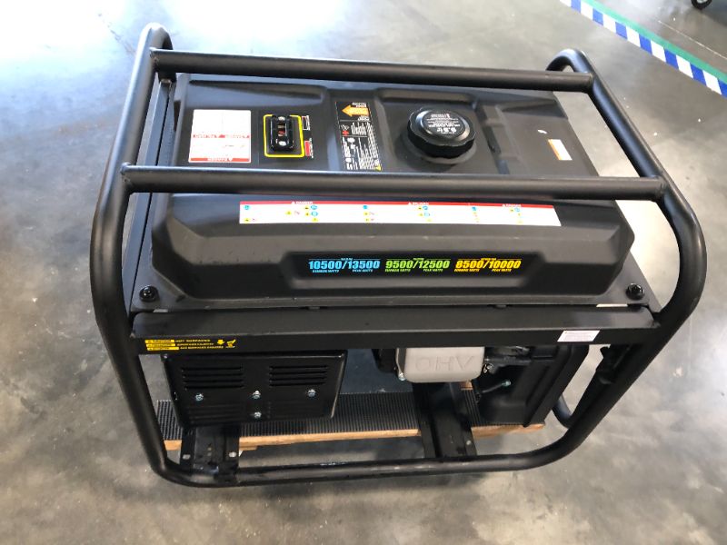 Photo 1 of ***TESTED AND WORKS***Westinghouse 13500 Peak Watt Tri-Fuel Home Backup Portable Generator, Remote Electric Start, Transfer Switch Ready, Gas, Propane, and Natural Gas Powered