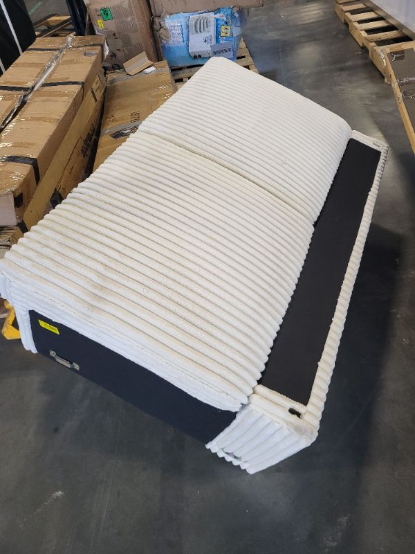 Photo 1 of ****PART ONLY***
Corduroy Sofa Bed, Loveseat Couch, Futon Sofa, Convertible Sofa Bed for Living Room, Apartment, Bedroom, RV, Beige