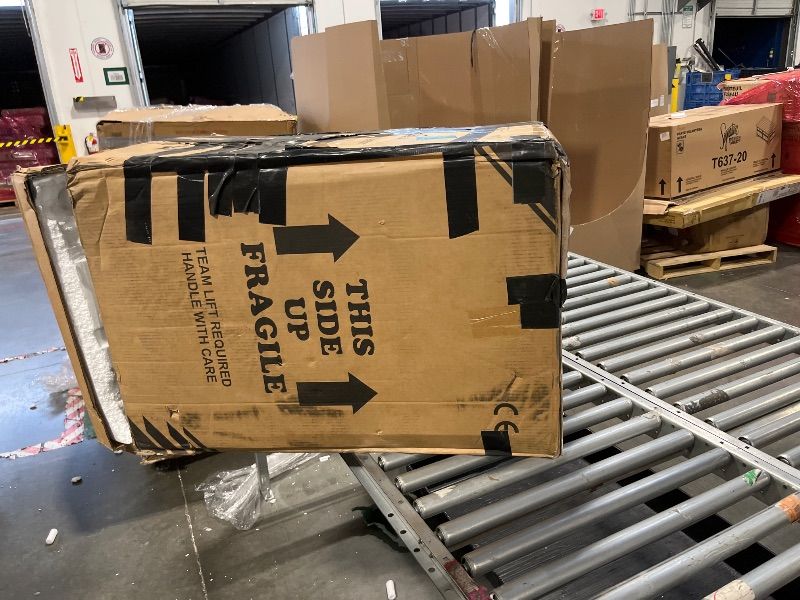 Photo 1 of ***AS IS FINAL SALE NO RETURNS - Mixed items Pallet
LTL Home Products Via 36 by 80 Inch Vinyl Panel Single Folding Accordion Door with Flexible Hinges for Home and Office Interiors, White Mist
Weili 20 Inch Built in Beverage Refrigerator with Lock, Under