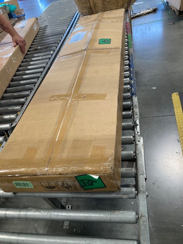 Photo 1 of ***AS IS FINAL SALE NO RETURNS - Mixed items Pallet
Pamapic Farmhouse Kitchen Pantry Cabinet - 71" Tall Wooden Storage Cabinets with 2 Barn Doors, Versatile Storage Cabinet with Shelves & Drawers for Dining Room, Bathroom,White
Novilla King Bed Frame and 